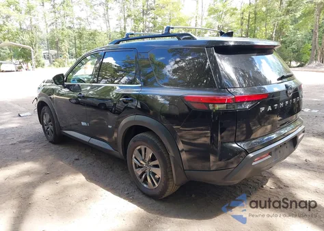 2022 Nissan Pathfinder Sv 4Wd из США, поврежденный, VIN 5N1DR3BC8NC245954